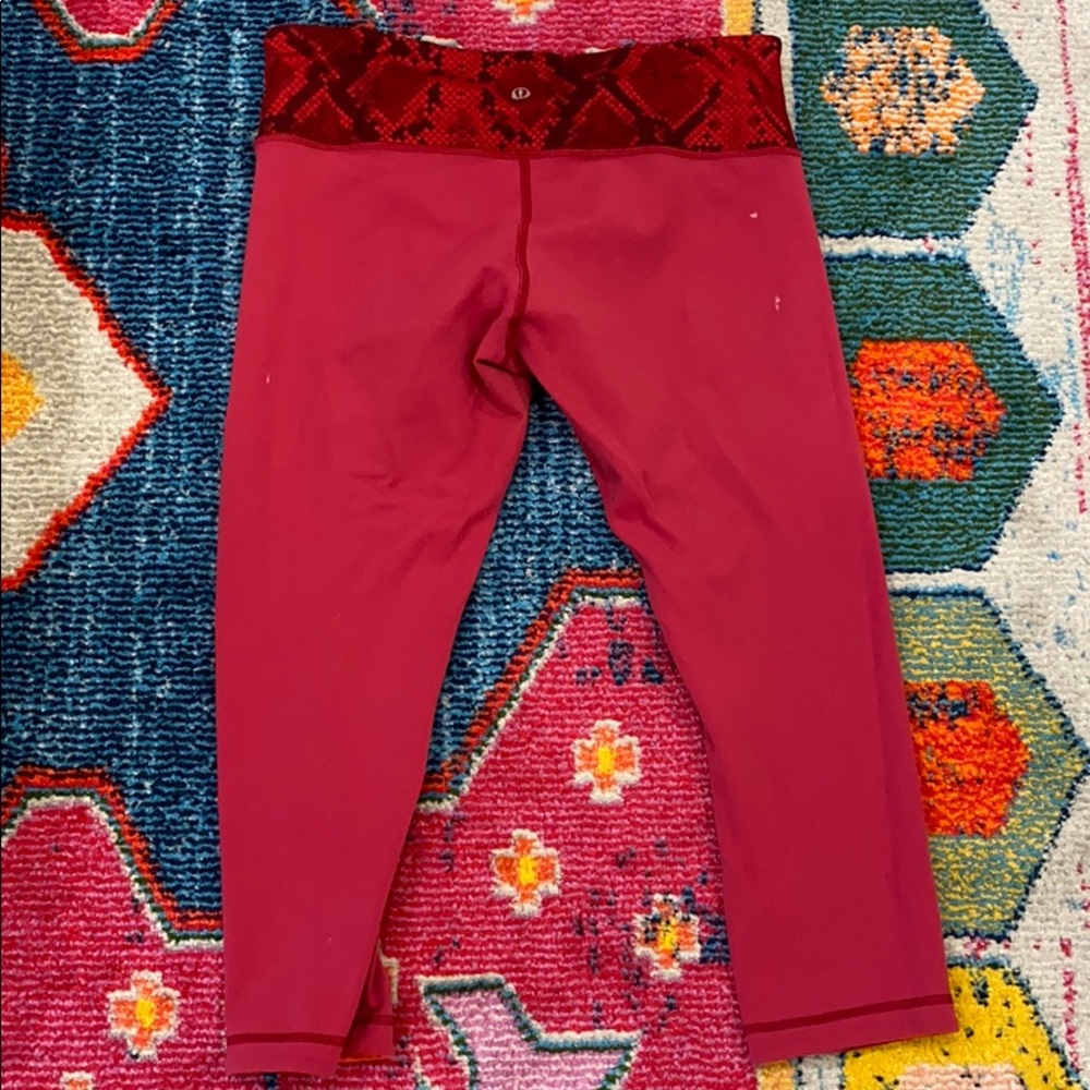 Lululemon crop legging